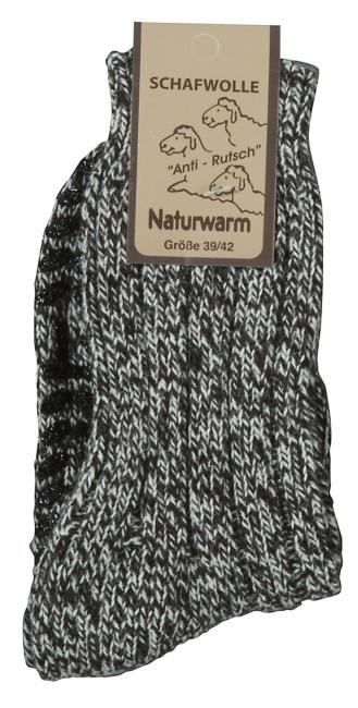 2 Paar TippTexx 24 superwarme ABS Norwegersocken Stopper-Socken