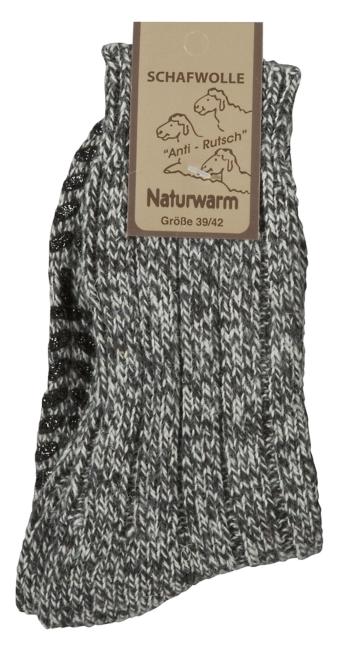 2 Paar TippTexx 24 superwarme ABS Norwegersocken Stopper-Socken