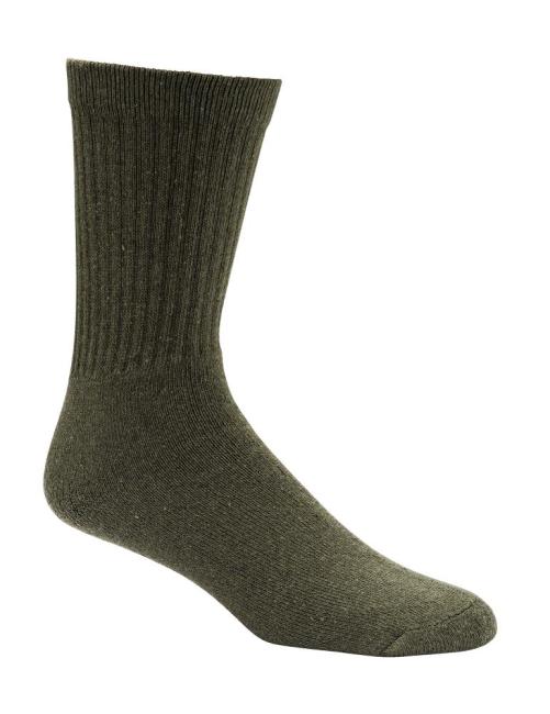 10 Paar TippTexx 24 Sportsocken, Bundeswehrsocken, Jagdsocken, khaki olivgrün
