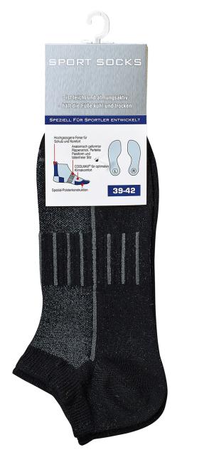 6 Paar TippTexx 24 Breath Sport-Sneakersocken